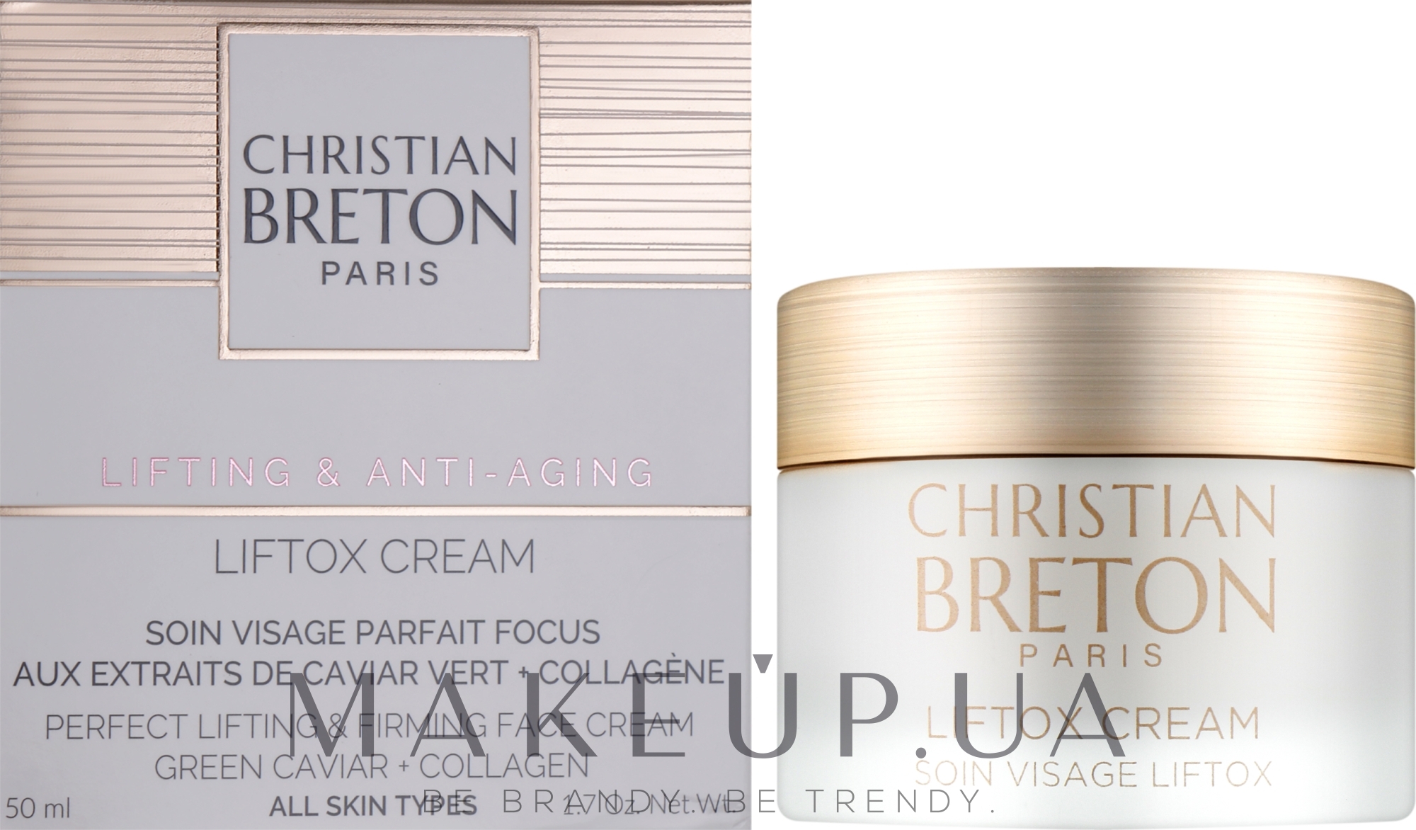 Крем для увядающей кожи лица - Christian Breton Liftox Perfect Focus Face cream — фото 50ml