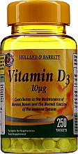 Парфумерія, косметика Харчова добавка "Вітамін D3" - Holland & Barrett Vitamin D3 10ug