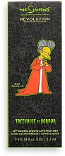 Парфумерія, косметика Набір для макіяжу губ - Makeup Revolution The Simpsons Treehouse of Horror Lip Set Vampire Mr. Burns (lipgloss/3.2ml + lipstick/3.2ml)