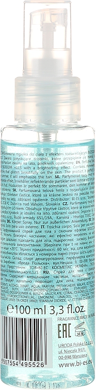 Bi-es Blossom Hills Sparkling Body Mist - Парфумований міст для тіла з блиском — фото N2