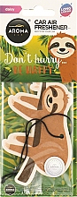 Духи, Парфюмерия, косметика Ароматизатор для авто - Aroma Car Animals Sloth Daisy