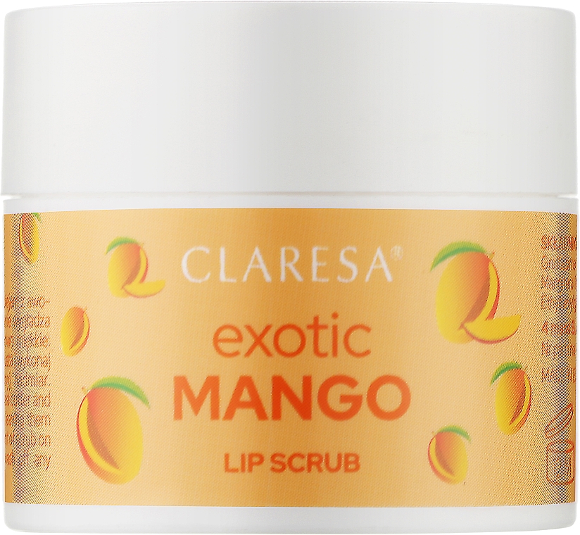Скраб для губ "Екзотичне манго" - Claresa Lip Scrub Exotic Mango — фото N1