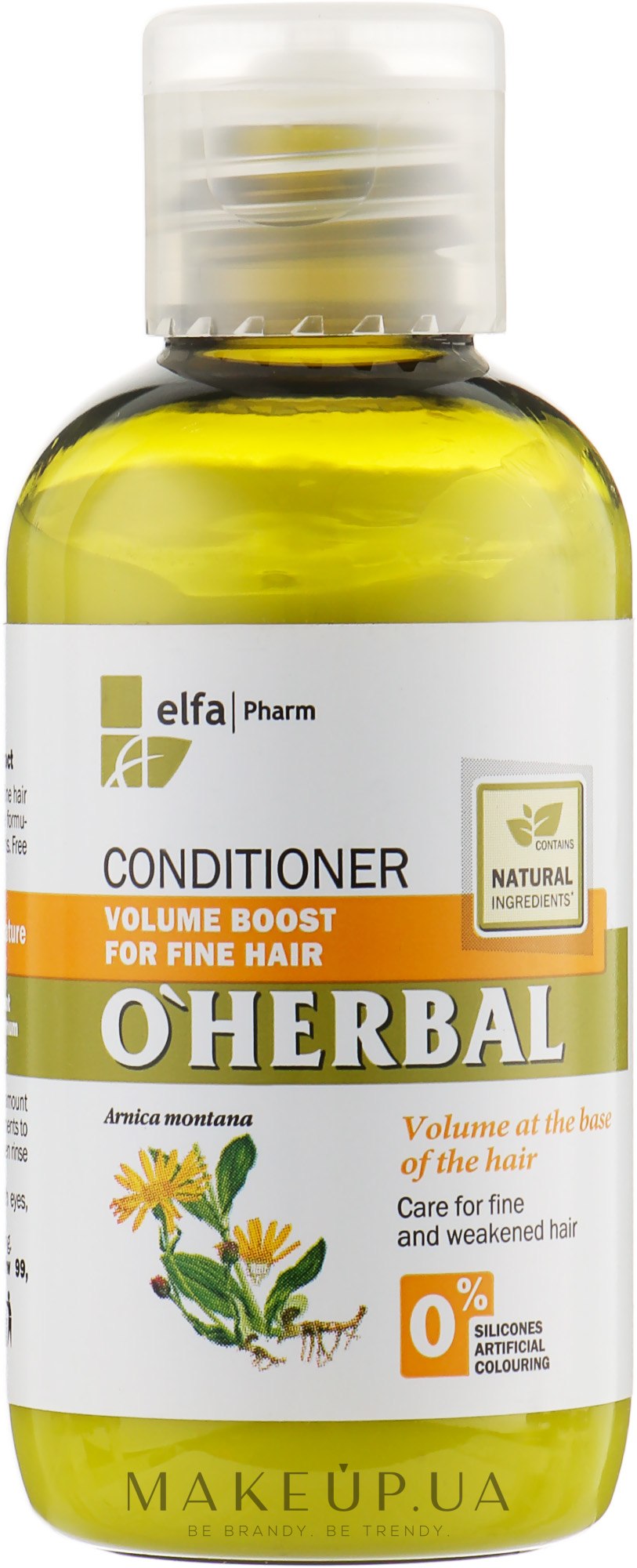 O'herbal бальзам кондиционер для объема тонких волос