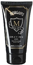 Гель для гоління - Morgan's Shaving Gel with Witch Hazel and Aloe Vera — фото N1