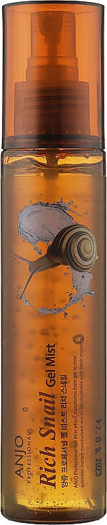 Гель-міст для обличчя з муцином равлика - Anjo Professional Rich Snail — фото N1