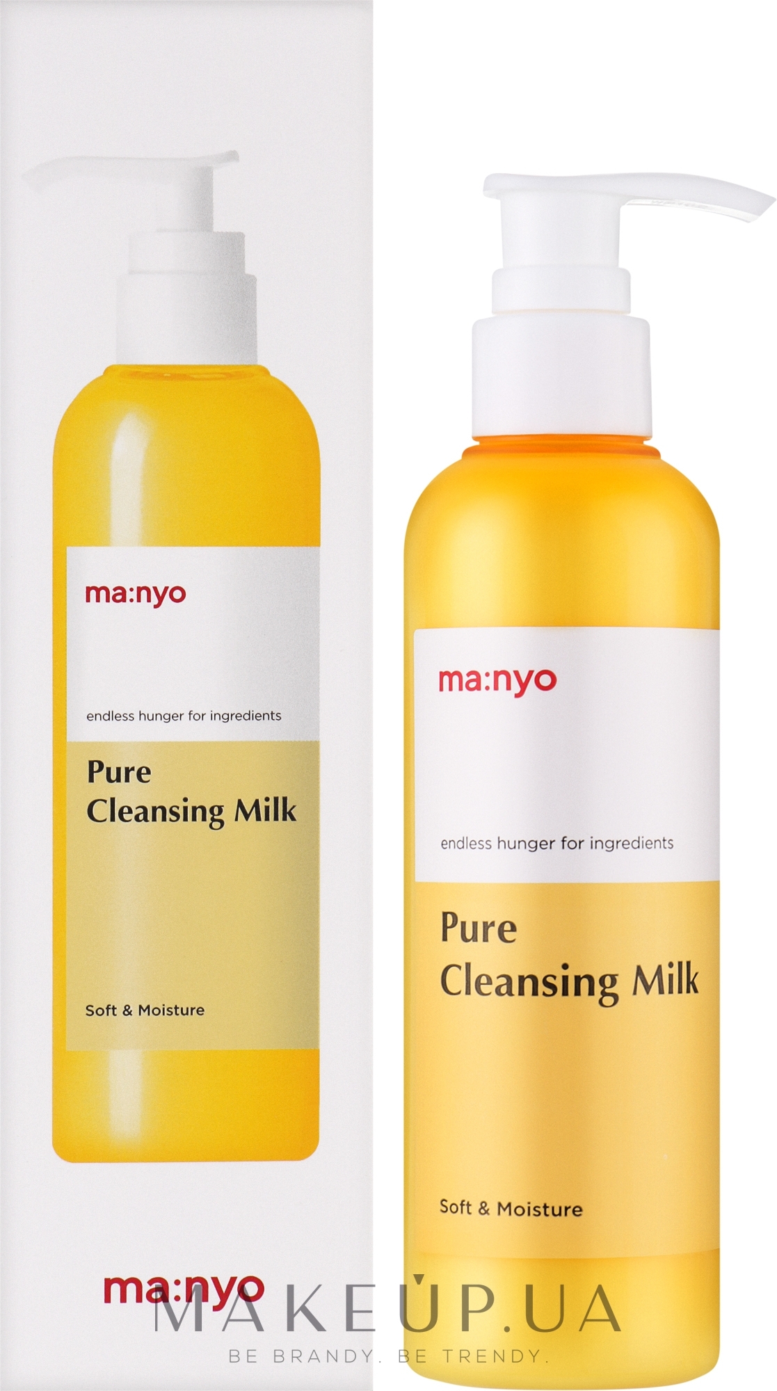 Молочко для вмивання з протеїнами молока - Manyo Pure Cleansing Milk — фото 200ml