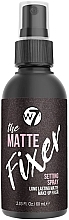 Духи, Парфюмерия, косметика Спрей для фиксации макияжа - W7 The Matte Fixer Setting Spray