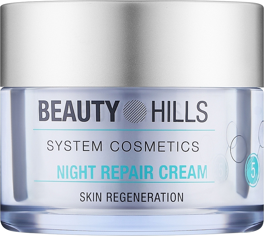 УЦІНКА Крем відновлювальний нічний для чутливої шкіри - Beauty Hills Night Repair Cream * — фото N1