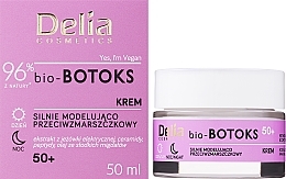 УЦІНКА Інтенсивний моделювальний крем проти зморщок - Delia bio-BOTOKS Intense Anti-Wrinkle And Contour Modelling Cream 50+ * — фото N2