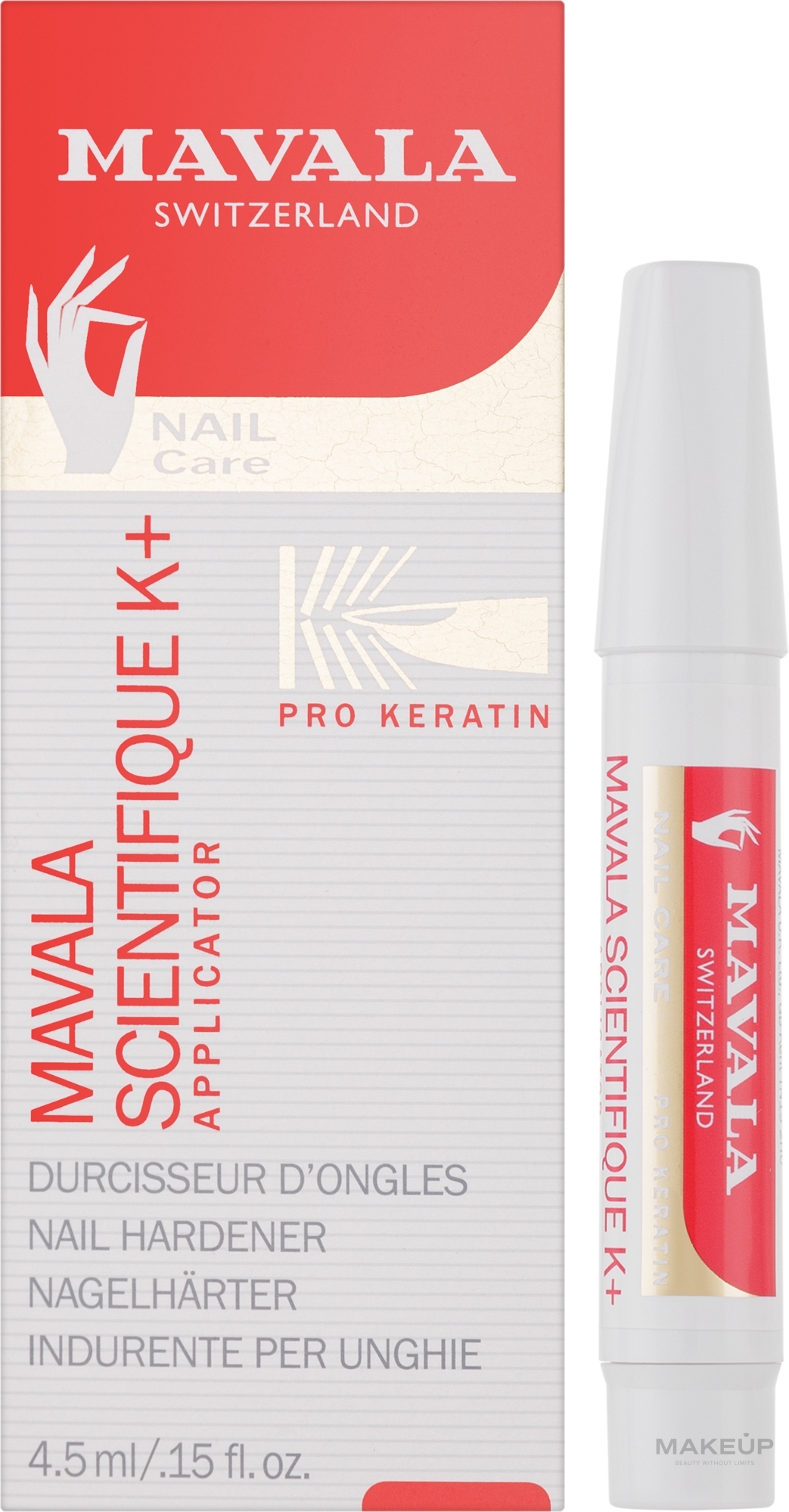 Засіб для зміцнення нігтів - Mavala Scientifique К+ Applicator — фото 4.5ml