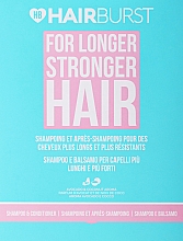 Парфумерія, косметика Набір - Hairburst For Longer Stronger Hair (shm/350ml + cond/350ml)