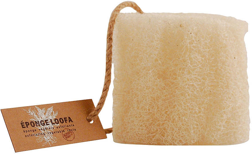 Пілінг-губка для тіла, 10 см - Aleppo Soap Co. — фото N1