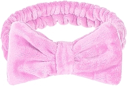 Духи, Парфюмерия, косметика Косметическая повязка для волос, розовая "Wow Bow" - Makeup Pink Hair Band