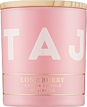 Духи, Парфюмерия, косметика Ароматическая свеча "Lone Berry" - Taj Max Aroma Candle