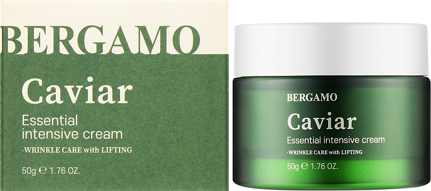 Крем для лица с икрой - Bergamo Caviar Essential Intensive Cream — фото N2