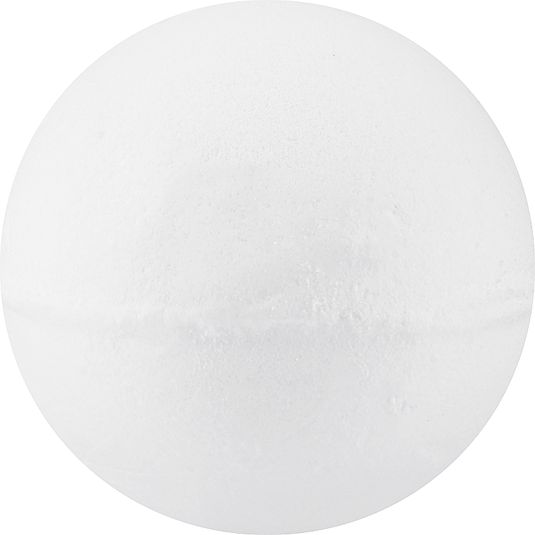 Бурхлива кулька для ванни з ароматом кокоса та маслом ши, біла - Belle Nature — фото N3