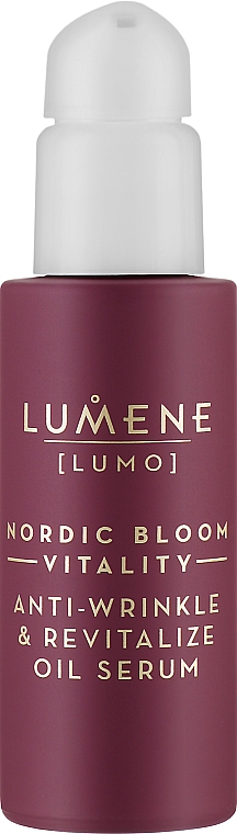 Масляная сыворотка для лица от морщин - Lumene Nordic Bloom Vitality Anti-Wrinkle & Revitalize Oil Serum — фото N1