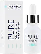 Парфумерія, косметика Сироватка для шкіри навколо очей - Orphica Pure Advanced Eye Renewal Serum