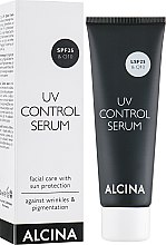 Парфумерія, косметика Сироватка для обличчя - Alcina UV Control з SPF 25 і Q10 Serum