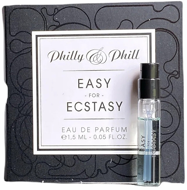 Philly & Phill Easy For Ecstasy - Парфюмированная вода (пробник) — фото N1
