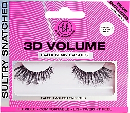 Накладні вії - BH Cosmetics 3D Volume Faux Mink Lashes Sultry Snatched — фото N1