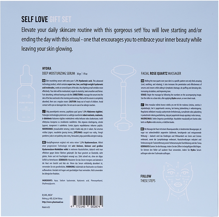 Набор - Pharma Oil Self Love Gift Set (ser/30ml + massager/1pc) — фото N1