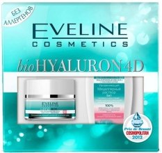 Парфумерія, косметика Набір bioHYALURON 4D - Eveline Cosmetics (cr/50ml + micelar/100ml)