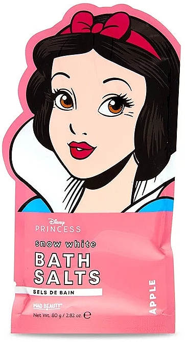 Соль для ванны с ароматом яблока "Белоснежка" - Mad Beauty Disney POP Princess Snow White Bath Salts — фото N1
