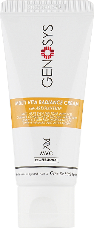 Крем для обличчя мультивітамінний - Genosys Multi Vita Radiance Cream — фото N2