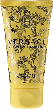 Versace Yellow Diamond - Набор (edt/50ml + b/l/50ml + sh/g/50ml) — фото N5