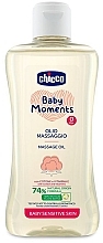 Духи, Парфюмерия, косметика Масло для массажа для чувствительной кожи - Chicco Baby Moments