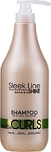 Шампунь для хвилястого волосся - Stapiz Sleek Line Waves & Curles Shampoo — фото N3