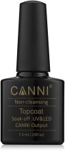 Финишное покрытие - Canni Gel Non-cleansing Top Coat — фото N1