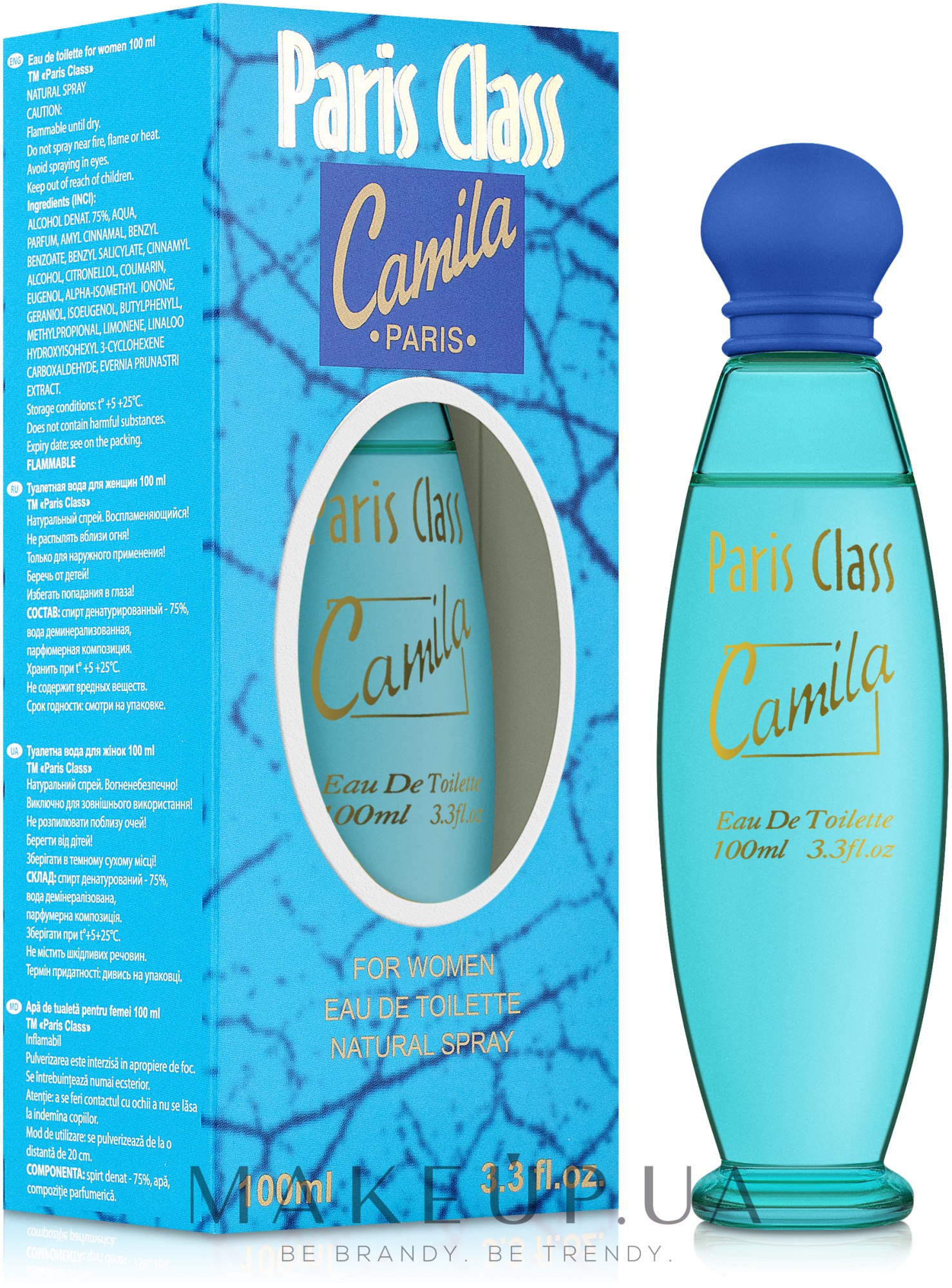 Aroma Parfume Paris Class Camila - Туалетна вода — фото 100ml