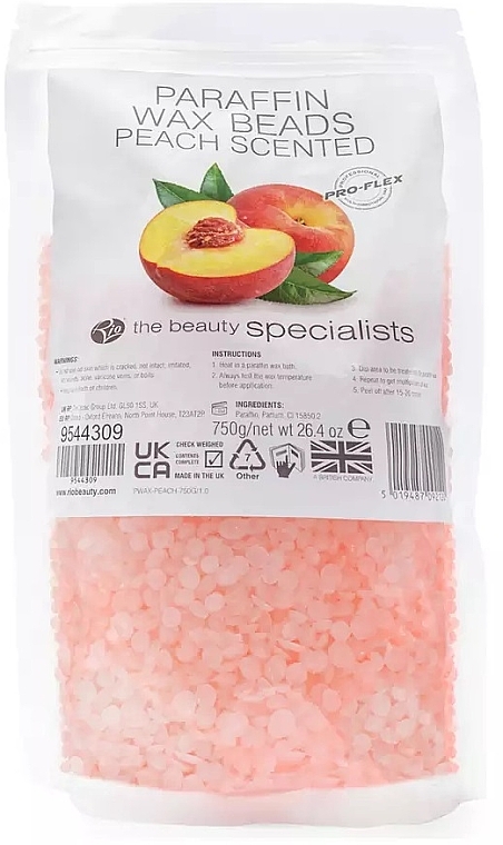 Парафиновый воск в гранулах "Персик" - Rio Paraffin Wax Beads Peach — фото N1