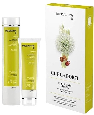 Набор - Medavita Curladdict (shm/250ml + hair/mask/150ml) — фото N1