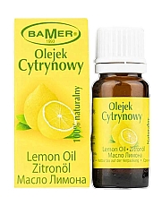 Эфирное масло лимона - Bamer Lemon Oil — фото N1