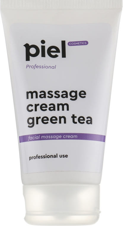 Пофесіональний масажний крем для обличчя "Green Tea" - Piel Cosmetics Professional Facial Massage Cream Green Tea — фото N2