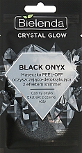 Парфумерія, косметика Очищувальна детокс-маска для обличчя - Bielenda Crystal Glow Black Onyx Peel-off Mask