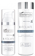 Духи, Парфюмерия, косметика Набор - Bielenda Professional X-Foliate (cr/50ml + tonic/200ml)