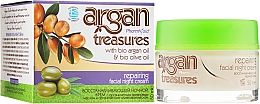 Аргановый ночной восстанавливающий крем для лица - Pharmaid Argan Treasures Repairing Facial Night Cream — фото N2