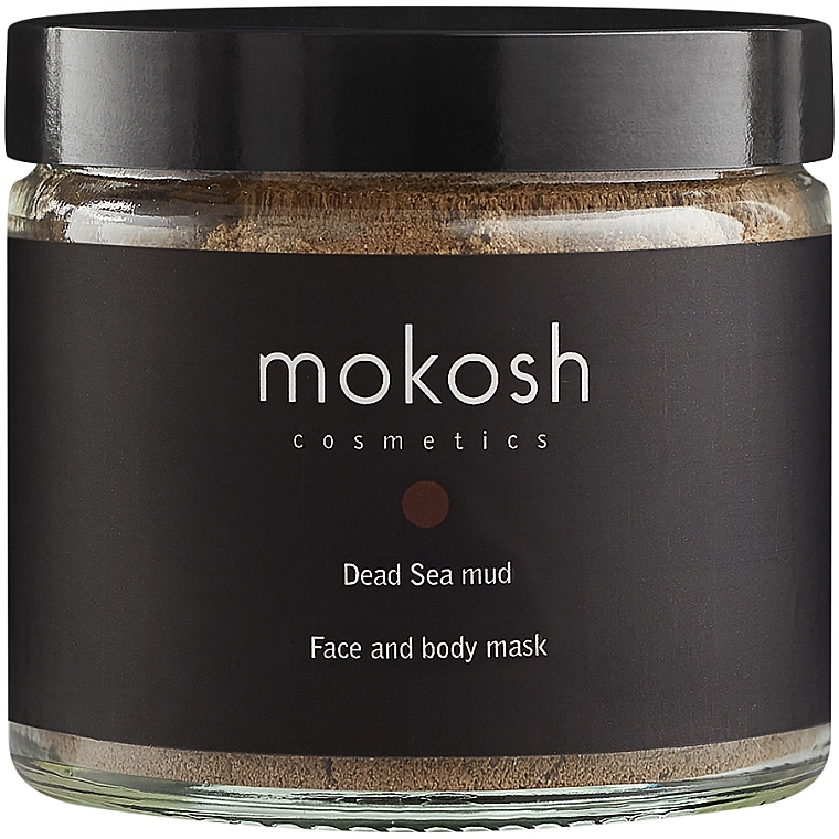 Маска для обличчя і тіла "Грязь Мертвого моря" - Mokosh Cosmetics Dead Sea Mud Face and Body Mask