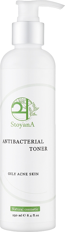 Антибактериальный тонер для лица - StoyanA Antibacterial Toner Oily Acne Skin — фото N1