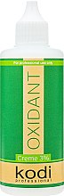 Парфумерія, косметика Оксидант кремовий 3% для фарби для брів та вій - Kodi Professional Oxidant Creme 3%