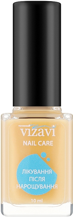 Лак для нігтів "Лікування після нарощування" - Vizavi Professional Nail Care