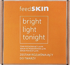 Духи, Парфюмерия, косметика Набор - Feedskin Bright Light Tonight (ton/100ml + f/serum/30ml + eye/seum/30ml)