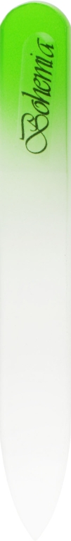 Пилочка хрустальная для ногтей 08-902, 90 мм, зеленая - SPL — фото N1