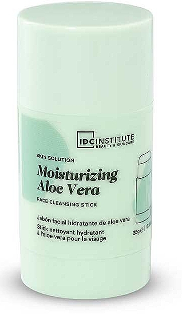 Мило для обличчя - IDC Institute Moisturizing Aloe Vera Face Bar Soap — фото N1