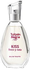 Парфумерія, косметика Tulipan Negro Kiss Fresa Y Nata - Туалетна вода