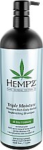 Шампунь "Потрійне зволоження" - Hempz Triple Moisture-Rich Daily Herbal Replenishing Shampoo — фото N5